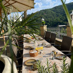 Gedeckte Terrasse